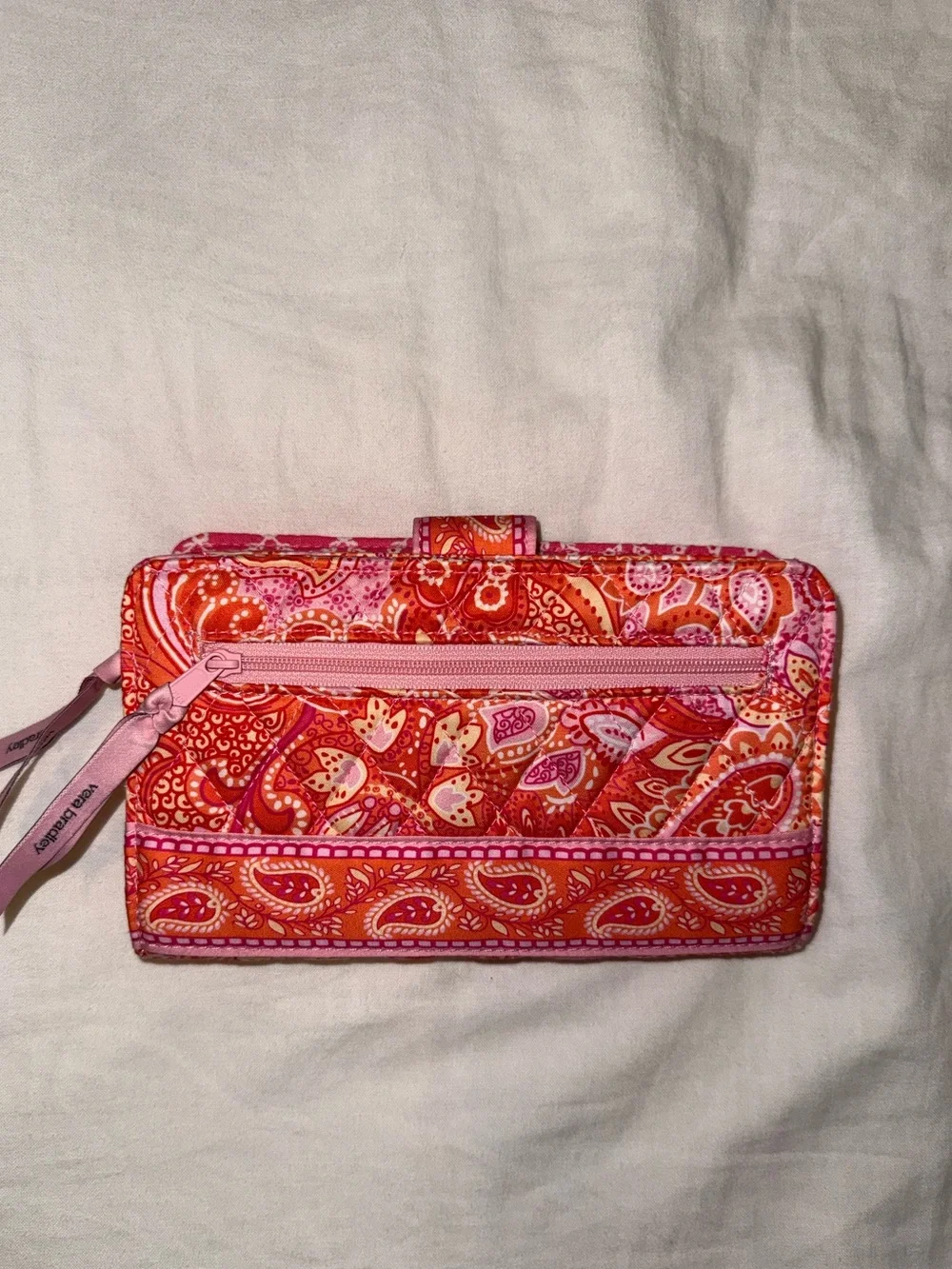 Vera Bradley Sherbet Turnlock Wallet